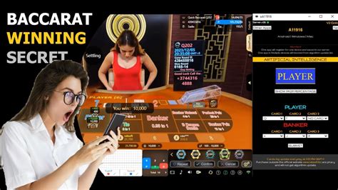 baccarat how to win|5 Secret Ways to Win at Baccarat Consistently .